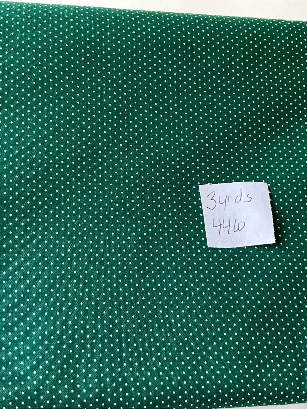 Holiday Fabric Lot Quilting Sewing Crafts Green Red Gold Cotton